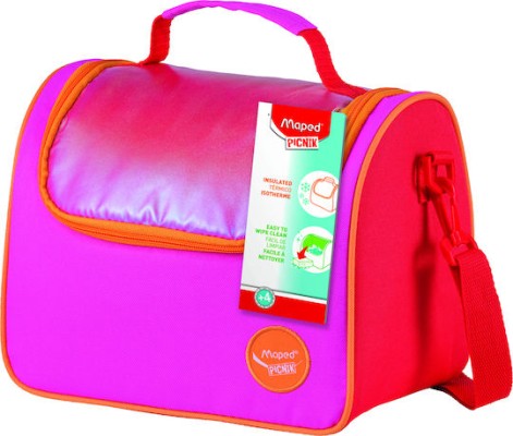 Maped Σχολική Ισοθερμική Θήκη Φαγητού Ροζ