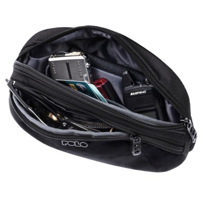 Polo Raider Ανδρικό Τσαντάκι Μέσης Μαύρο 9-08-016-2000