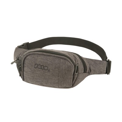 Polo Simple Ανδρικό Τσαντάκι Μέσης Γκρι 9-08-098-2100