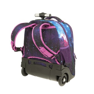 Polo Rolling Σχολική Τσάντα Τρόλεϊ Δημοτικού Μωβ/Μπλε 9-01-016-8276