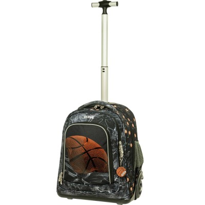 Polo Mover Σχολική Τσάντα Τρόλεϊ Δημοτικού Μαύρη 9-01-073-8380