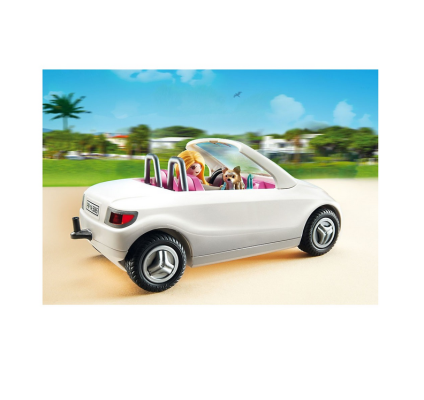 Playmobil Cabrio Με Κυρία Και Σκυλάκι 5585