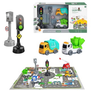 Φωτεινοί σηματοδότες μπαταρίας 36x20x6cm ToyMarkt