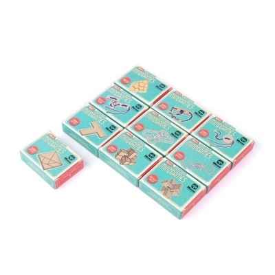 Mensa Matchbox Pyramid Παζλ από Ξύλο για 6+ Ετών IQ-1005