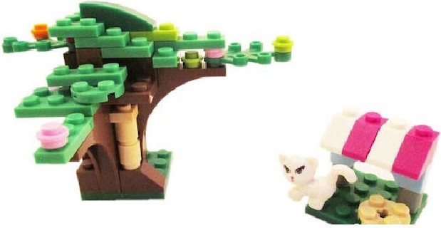 Dreamlock Τουβλάκια Άτακτη Γατούλα για 5+ Ετών 58τμχ