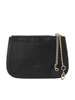 Lavor 1-6069 Μικρό Δερμάτινο Γυναικείο Πορτοφόλι Καρτών με RFID Μαύρο