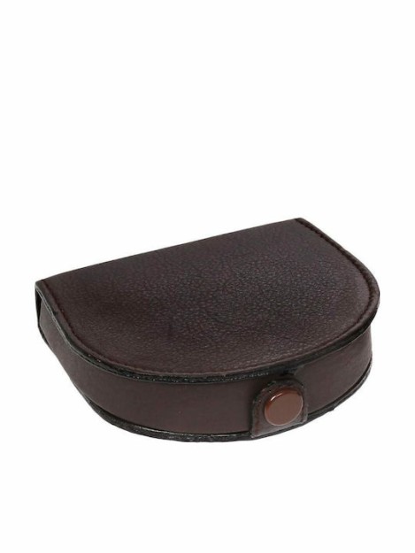 Lavor 1-0070 Δερμάτινο Ανδρικό Πορτοφόλι Κερμάτων Καφέ Σκούρο