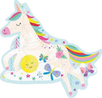 Παιδικό Puzzle Μoνόκερος για 3+ Ετών 12pcs Floss & Rock