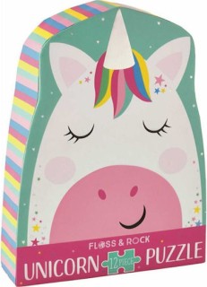 Παιδικό Puzzle Μoνόκερος για 3+ Ετών 12pcs Floss & Rock