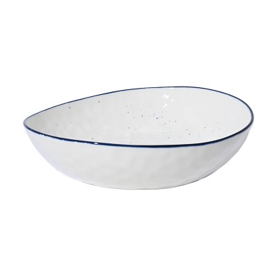 ESTIA ΠΙΑΤΟ ΒΑΘΥ PEBBLES ΠΟΡΣΕΛΑΝΙΝΟ 20cm