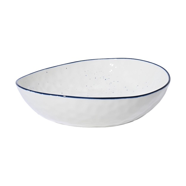 ESTIA ΠΙΑΤΟ ΒΑΘΥ PEBBLES ΠΟΡΣΕΛΑΝΙΝΟ 20cm