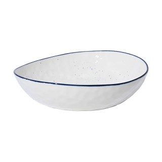 ESTIA ΠΙΑΤΟ ΒΑΘΥ PEBBLES ΠΟΡΣΕΛΑΝΙΝΟ 20cm