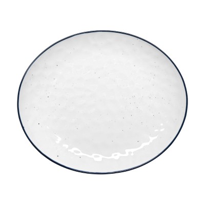 ESTIA ΠΙΑΤΟ ΡΗΧΟ PEBBLES ΠΟΡΣΕΛΑΝΙΝΟ 28cm