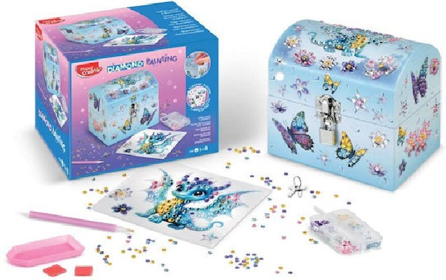 Maped Diamond Painting Secret Box