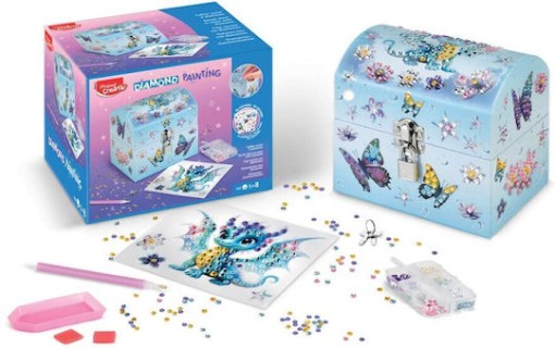 Maped Diamond Painting Secret Box