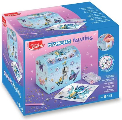 Maped Diamond Painting Secret Box
