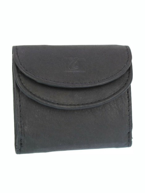 Lavor 1-7219 Μικρό Δερμάτινο Γυναικείο Πορτοφόλι Κερμάτων με RFID Μαύρο