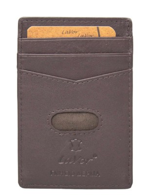 Lavor 1-3772 Δερμάτινο Ανδρικό Πορτοφόλι Καρτών με RFID Καφέ