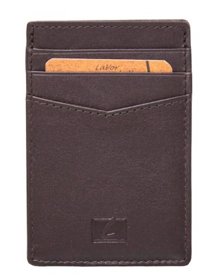 Lavor 1-3772 Δερμάτινο Ανδρικό Πορτοφόλι Καρτών με RFID Καφέ