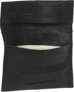 Lavor 1-30112 Δερμάτινη Καπνοθήκη Μαύρη με Μαγνητικό Κούμπωμα