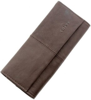 Lavor 1-30112 Δερμάτινη Καπνοθήκη Καφέ με Μαγνητικό Κούμπωμα