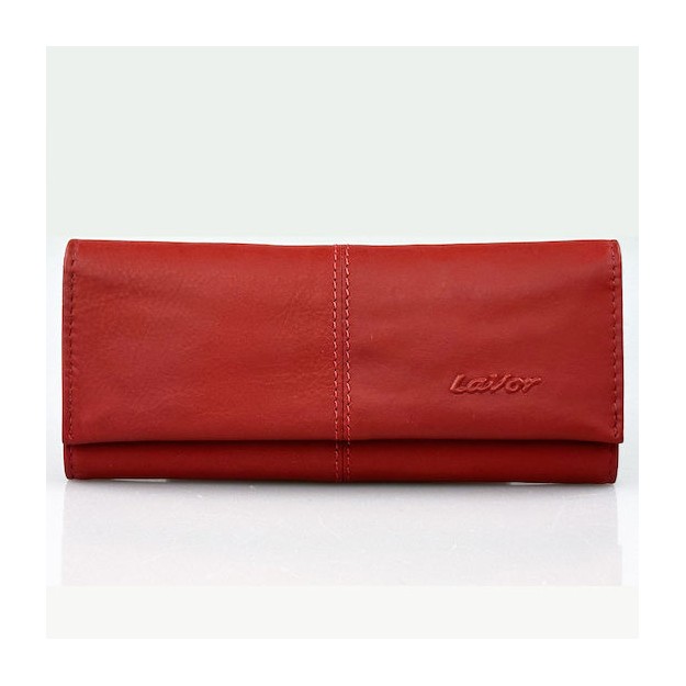 Lavor 1-30112 Δερμάτινη Καπνοθήκη Κόκκινη με Μαγνητικό Κούμπωμα