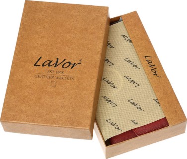 Lavor 1-30112 Δερμάτινη Καπνοθήκη Καφέ Oily με Μαγνητικό Κούμπωμα