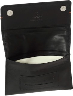 Lavor 1-30113 Δερμάτινη Καπνοθήκη Μαύρη με Μαγνητικό Κούμπωμα