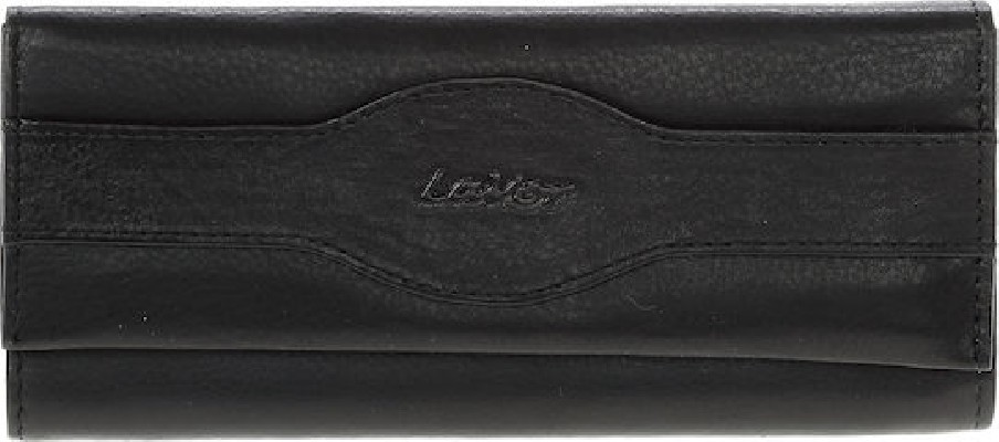 Lavor 1-30113 Δερμάτινη Καπνοθήκη Μαύρη με Μαγνητικό Κούμπωμα