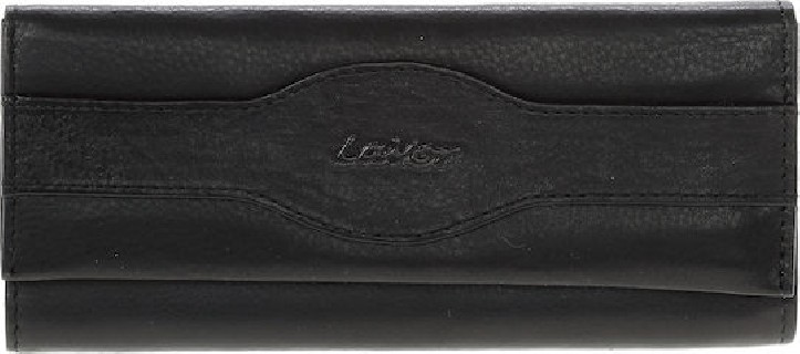 Lavor 1-30113 Δερμάτινη Καπνοθήκη Μαύρη με Μαγνητικό Κούμπωμα