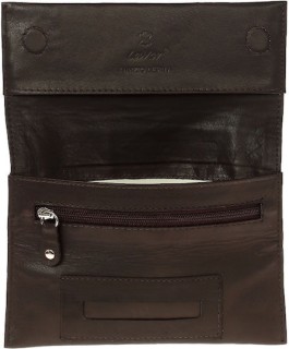 Lavor 1-30113 Δερμάτινη Καπνοθήκη Καφέ με Μαγνητικό Κούμπωμα