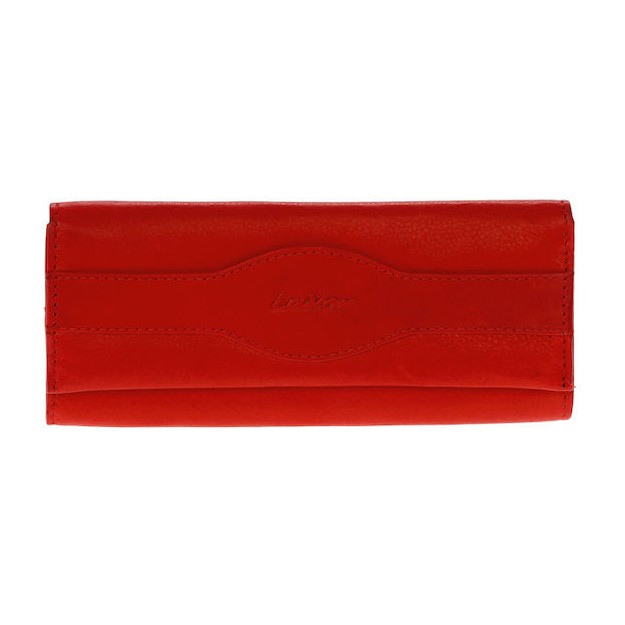 Lavor 1-30113 Δερμάτινη Καπνοθήκη Κόκκινη με Μαγνητικό Κούμπωμα