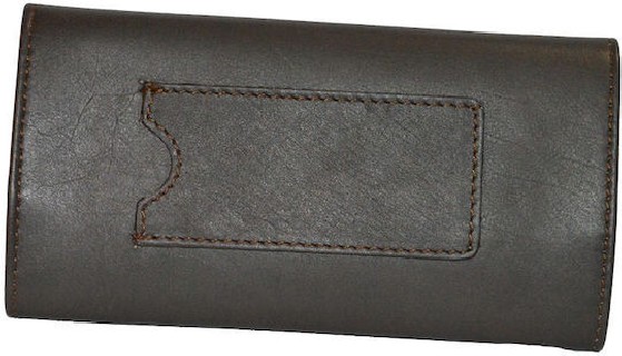 LaVor 1-31021 Δερμάτινη Καπνοθήκη Καφέ με Μαγνητικό Κούμπωμα