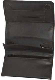 LaVor 1-31021 Δερμάτινη Καπνοθήκη Καφέ με Μαγνητικό Κούμπωμα