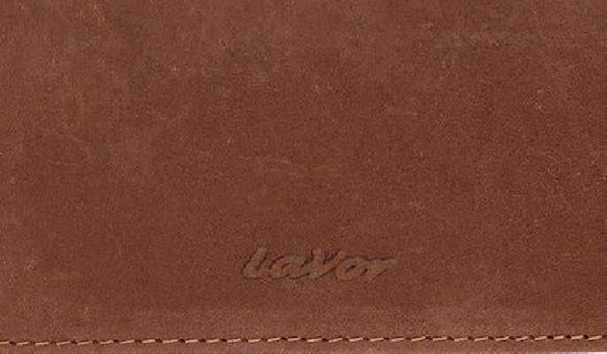 LaVor 1-31021 Δερμάτινη Καπνοθήκη Καφέ Oily με Μαγνητικό Κούμπωμα