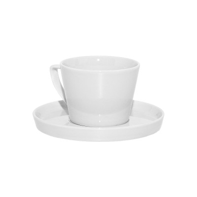 ESTIA ΦΛΥΤΖΑΝΙ ΚΑΦΕ KYRA 220ml ΛΕΥΚΟ ΜΕ ΠΙΑΤΑΚΙ