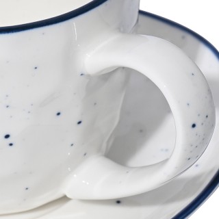 ESTIA ΦΛΥΤΖΑΝΙ ΚΑΦΕ PEBBLES ΠΟΡΣΕΛΑΝΗ 120ml ΜΕ ΠΙΑΤΑΚΙ