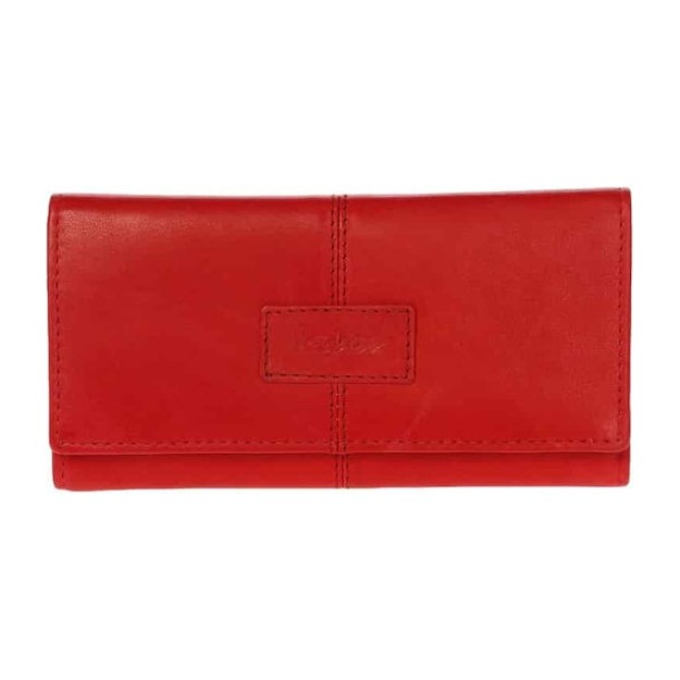 Lavor 1-3034 Δερμάτινη Καπνοθήκη Κόκκινη με Μαγνητικό Κούμπωμα