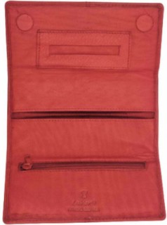 Lavor 1-3034 Δερμάτινη Καπνοθήκη Κόκκινη με Μαγνητικό Κούμπωμα