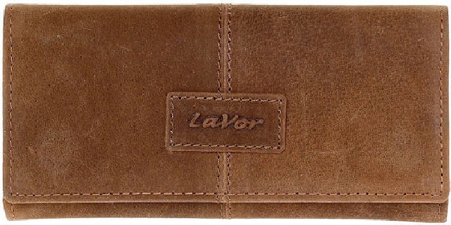 Lavor 1-3034 Δερμάτινη Καπνοθήκη Καφέ Oily με Μαγνητικό Κούμπωμα