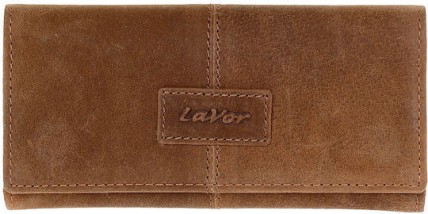 Lavor 1-3034 Δερμάτινη Καπνοθήκη Καφέ Oily με Μαγνητικό Κούμπωμα