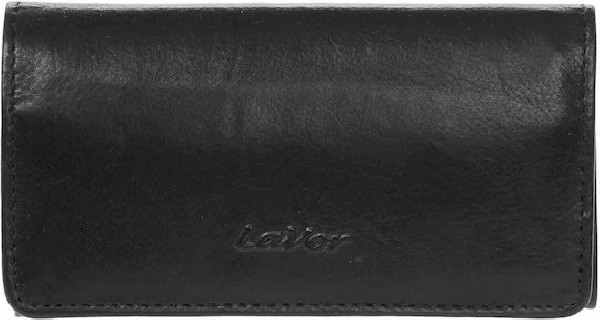 Lavor 1-27472 Δερμάτινη Καπνοθήκη Μαύρη με Μαγνητικό Κούμπωμα