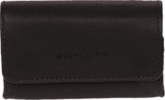 Lavor 1-27646 Δερμάτινη Καπνοθήκη Μαύρη με Μαγνητικό Κούμπωμα