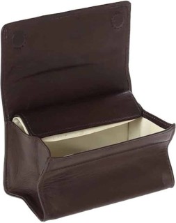 Lavor 1-27646 Δερμάτινη Καπνοθήκη Καφέ με Μαγνητικό Κούμπωμα