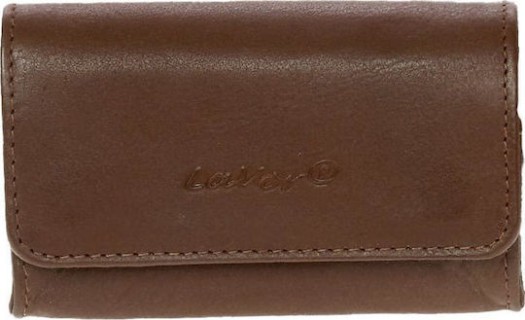 Lavor 1-27646 Δερμάτινη Καπνοθήκη Καφέ με Μαγνητικό Κούμπωμα