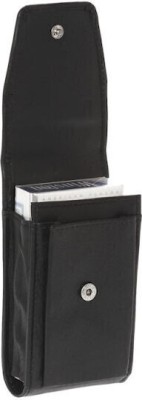Lavor 1-7044 Δερμάτινη Θήκη Πακέτου Τσιγάρων Μαύρη με Μαγνητικό Κούμπωμα