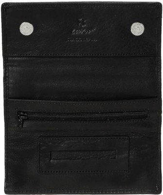 Lavor 1-9714 Δερμάτινη Καπνοθήκη Μαύρη με Μαγνητικό Κούμπωμα