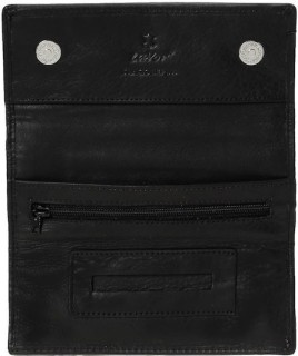Lavor 1-9714 Δερμάτινη Καπνοθήκη Μαύρη με Μαγνητικό Κούμπωμα