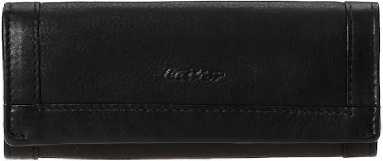 Lavor 1-9714 Δερμάτινη Καπνοθήκη Μαύρη με Μαγνητικό Κούμπωμα