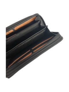 LaVor 1-3719 Γυναικείο Δερμάτινο Πορτοφόλι με RFID Μαύρο